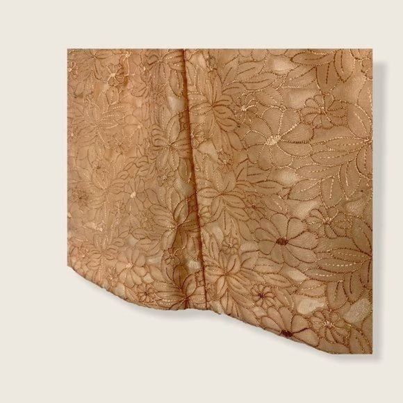 Topshop Floral Embroidered A Line Delicate Crocheted Lace Mini Skirt Small - Picture 7 of 12